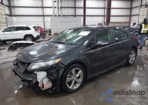 2015 Chevrolet Volt из США, поврежденный, VIN 1G1RB6E42FU138228
